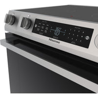 Hisense 30-inch Slide-in Electric Range with Air Fry & Steam Clean HFE3502CAS IMAGE 5