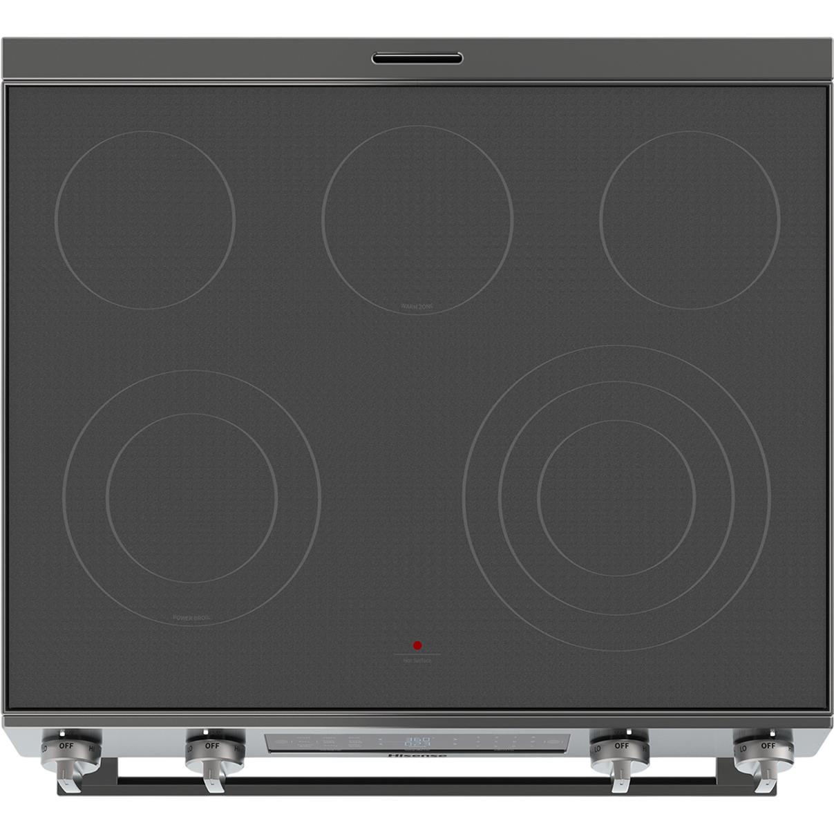 Hisense 30-inch Slide-in Electric Range with Air Fry & Steam Clean HFE3502CAS IMAGE 6