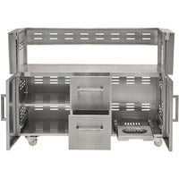 Coyote Hybrid Grill Cart C3HY50CT IMAGE 2
