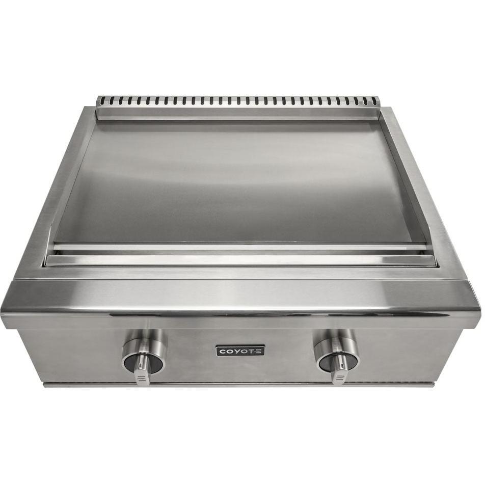 Coyote 30-inch Built-In Flat Top Gas Grill C3FTG30 NG IMAGE 2