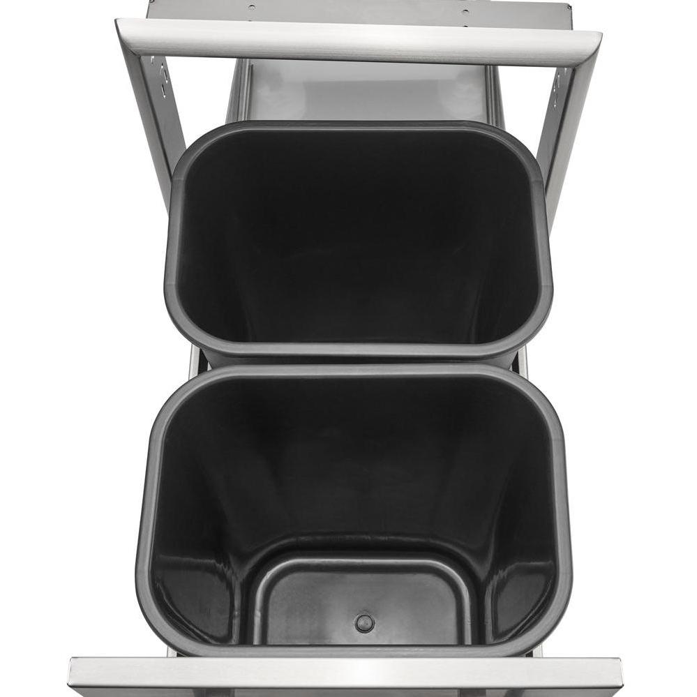 Coyote 18-inch Front To Back Trash Recycle Combo C3-FBTRC IMAGE 2