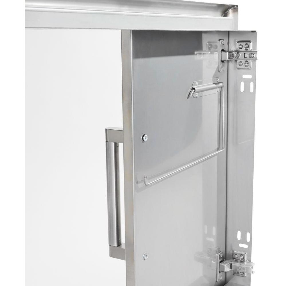 Coyote 26-inch Outdoor Kitchen Double Access Doors C3-DA2426 IMAGE 3