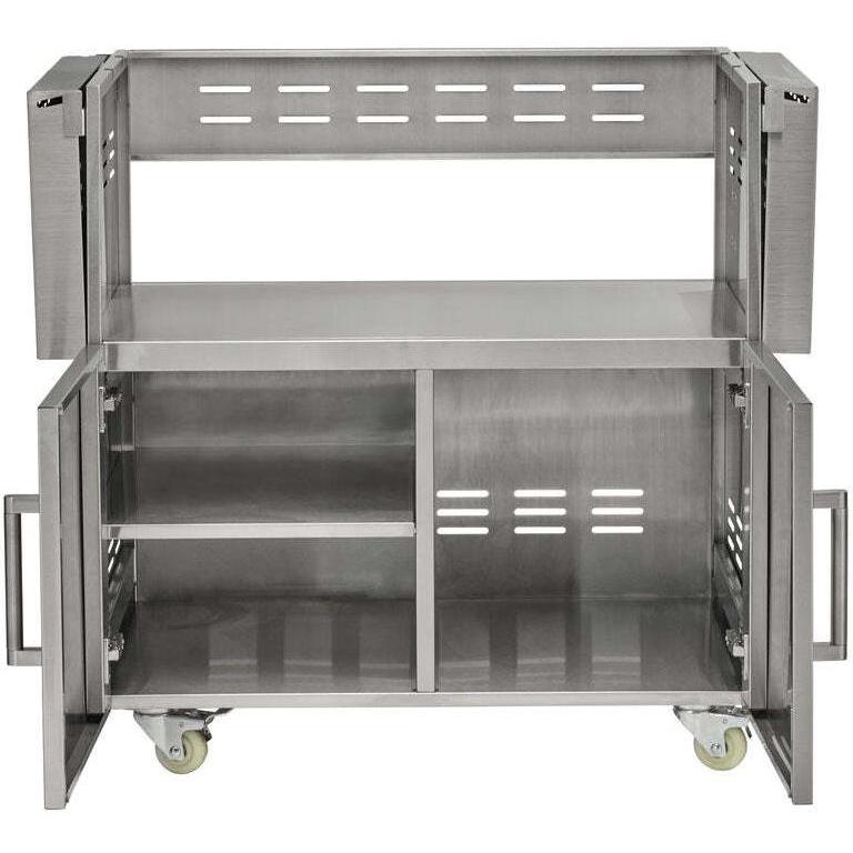 Coyote Stainless Steel Charcoal Grill Cart C3CH36CT IMAGE 2