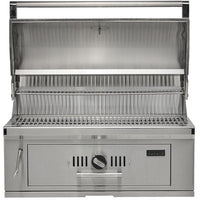 Coyote 36-inch Built-In Charcoal Grill C3CH36 IMAGE 2