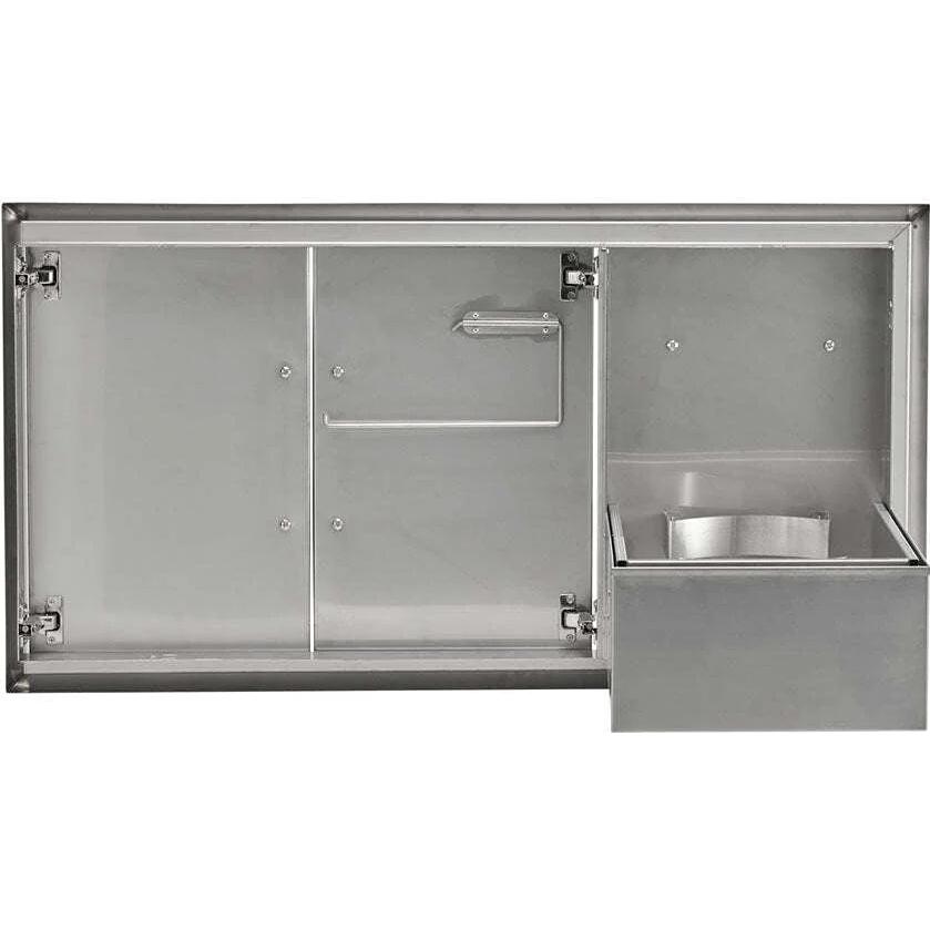 Coyote 45" Double Access Doors With Roll Out Trash C3-CDPOD IMAGE 2