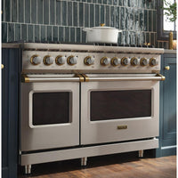 Viking 48-inch Freestanding Dual-Fuel Range with TruConvec™ Convection Cooking CVDR548-6GSSBBLP IMAGE 2