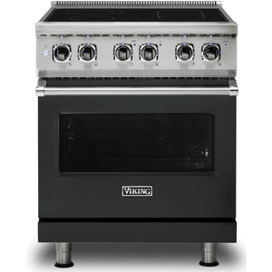 Viking 30-inch Freestanding Electric Range with SoftLit™ LED Lights CVER5301-4BANBB IMAGE 1