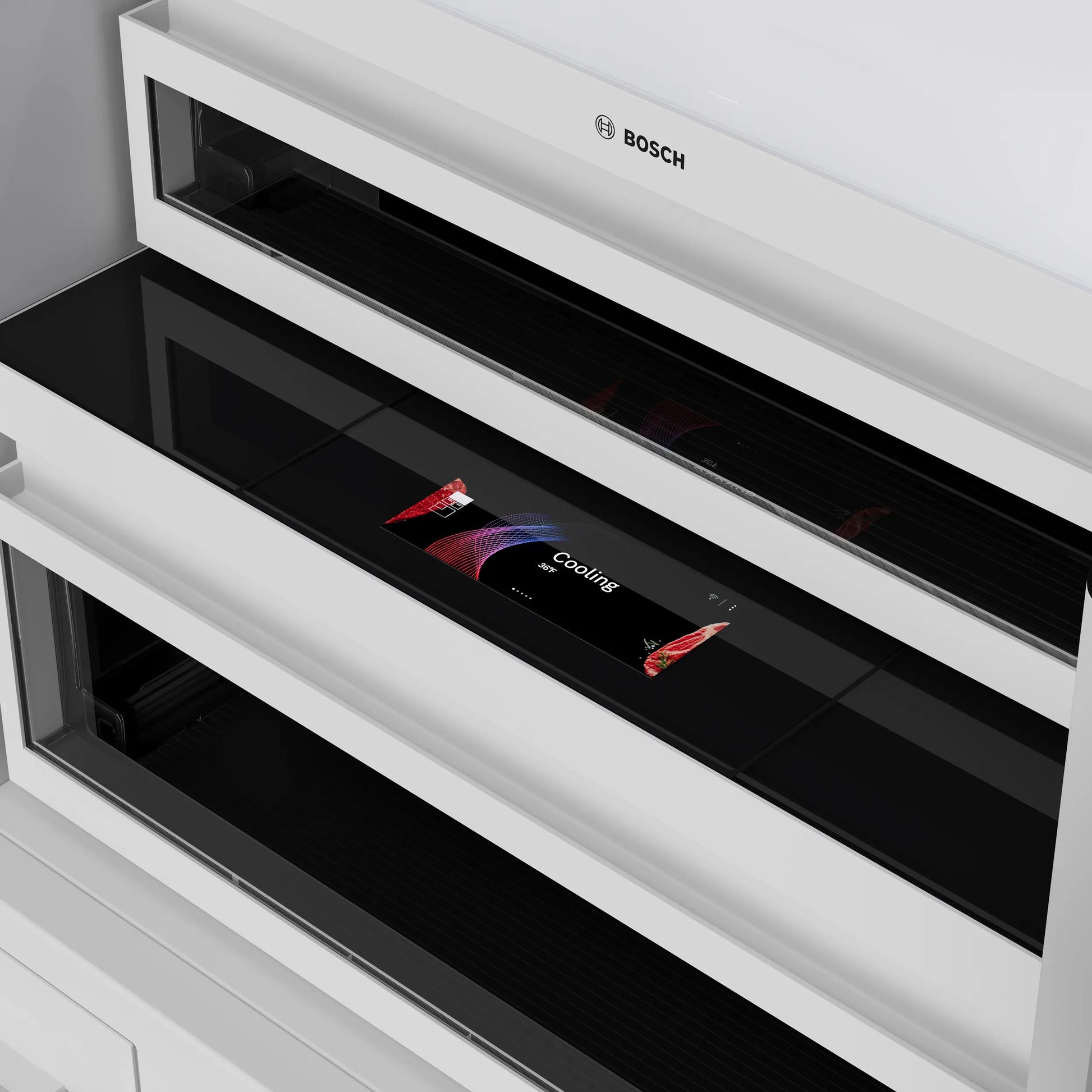 Bosch 30-inch, 16.5 cu.ft. Built-in Bottom Freezer with Wi-Fi Connect B30BB130SS IMAGE 12