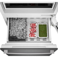 Bosch 30-inch, 16.5 cu.ft. Built-in Bottom Freezer with Wi-Fi Connect B30BB130SS IMAGE 6