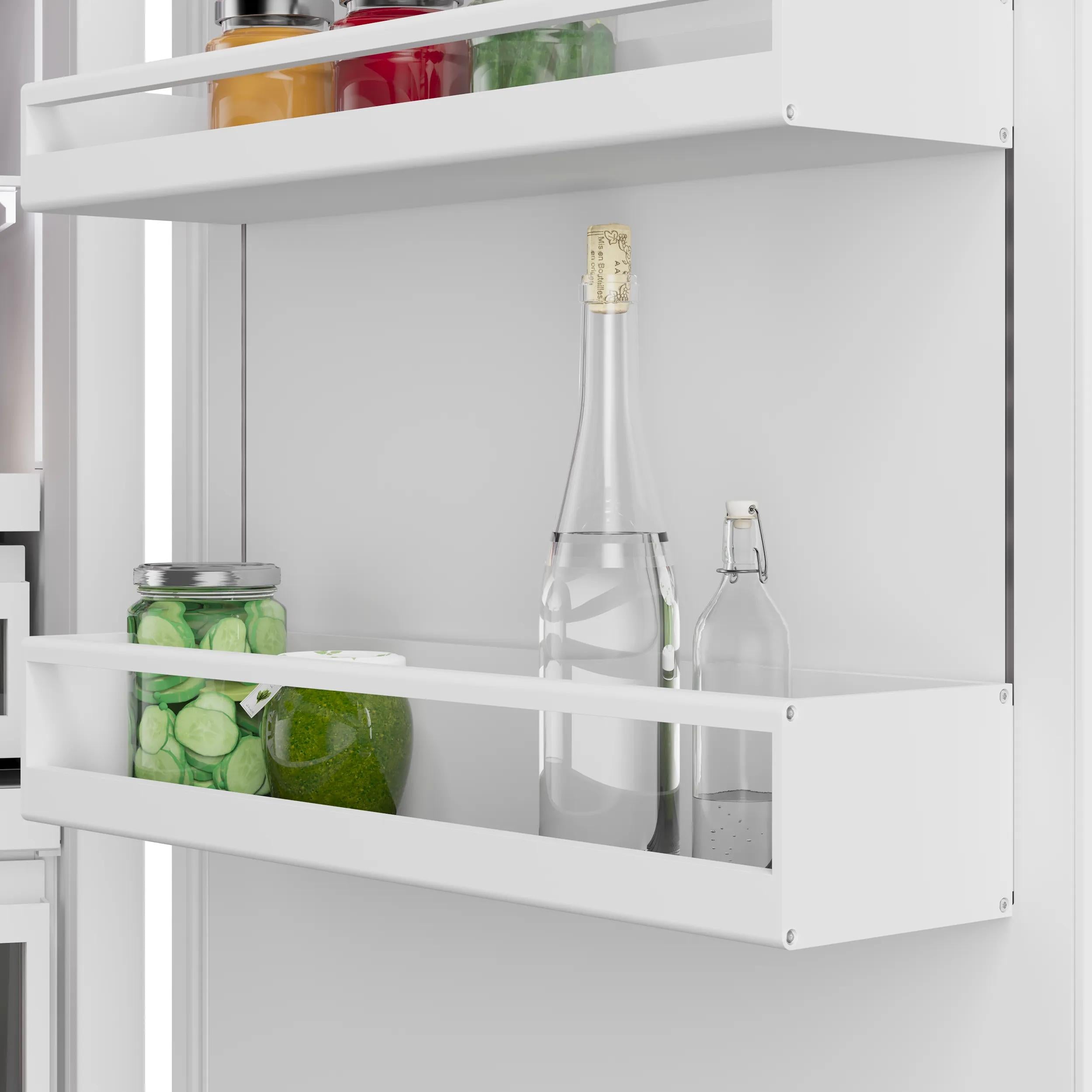 Bosch 30-inch, 16.5 cu.ft. Built-in Bottom Freezer with Wi-Fi Connect B30BB130SS IMAGE 7