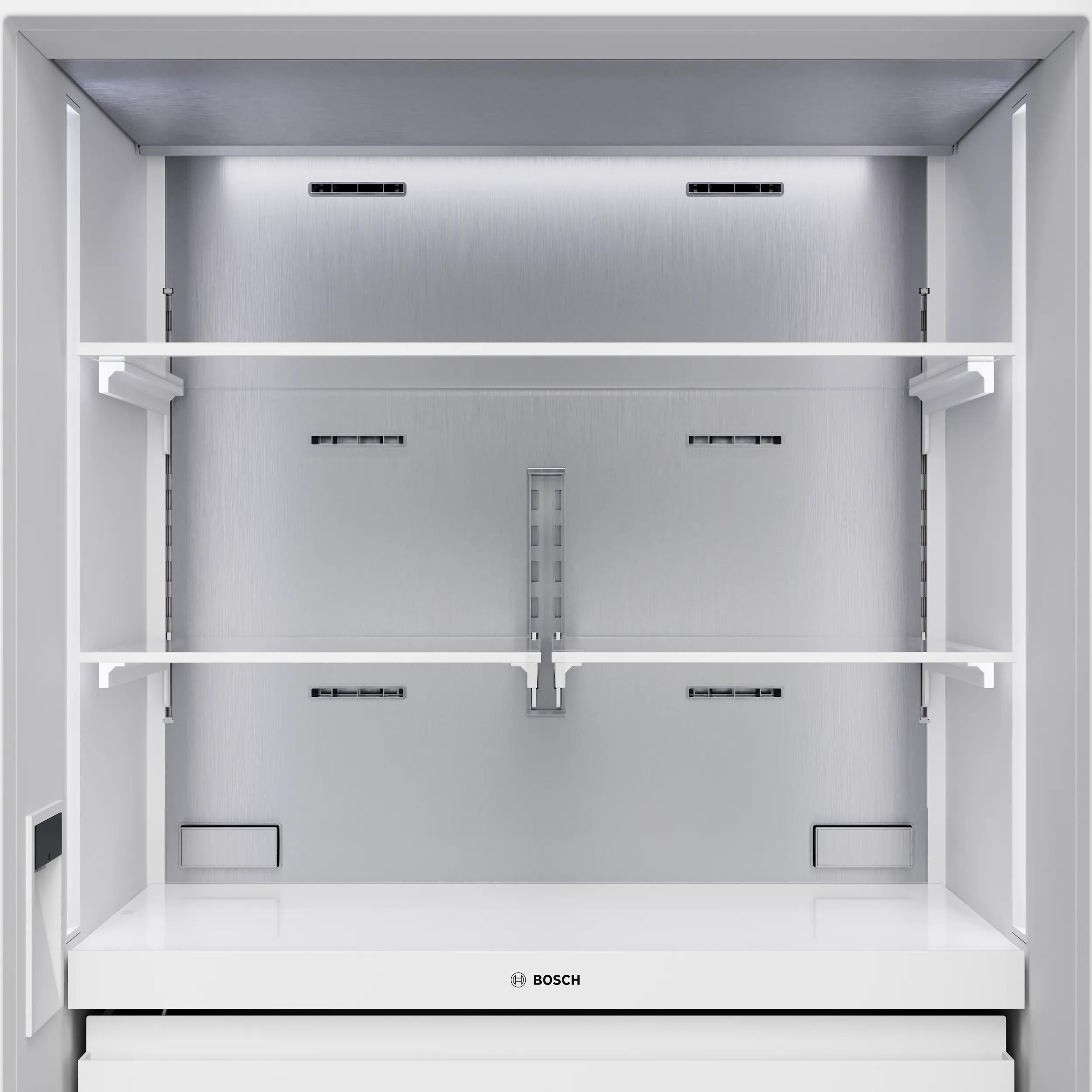 Bosch 30-inch, 16.5 cu.ft. Built-in Bottom Freezer with Wi-Fi Connect B30BB130SS IMAGE 9
