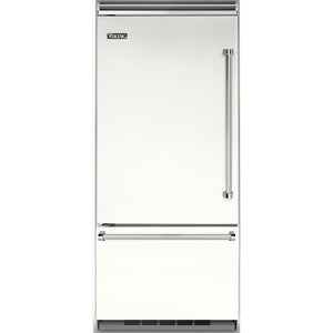Viking 36-inch, 20.4 cu. ft. Built-in Bottom Freezer Refrigerator with Ice Maker VCBB5364LPW IMAGE 1