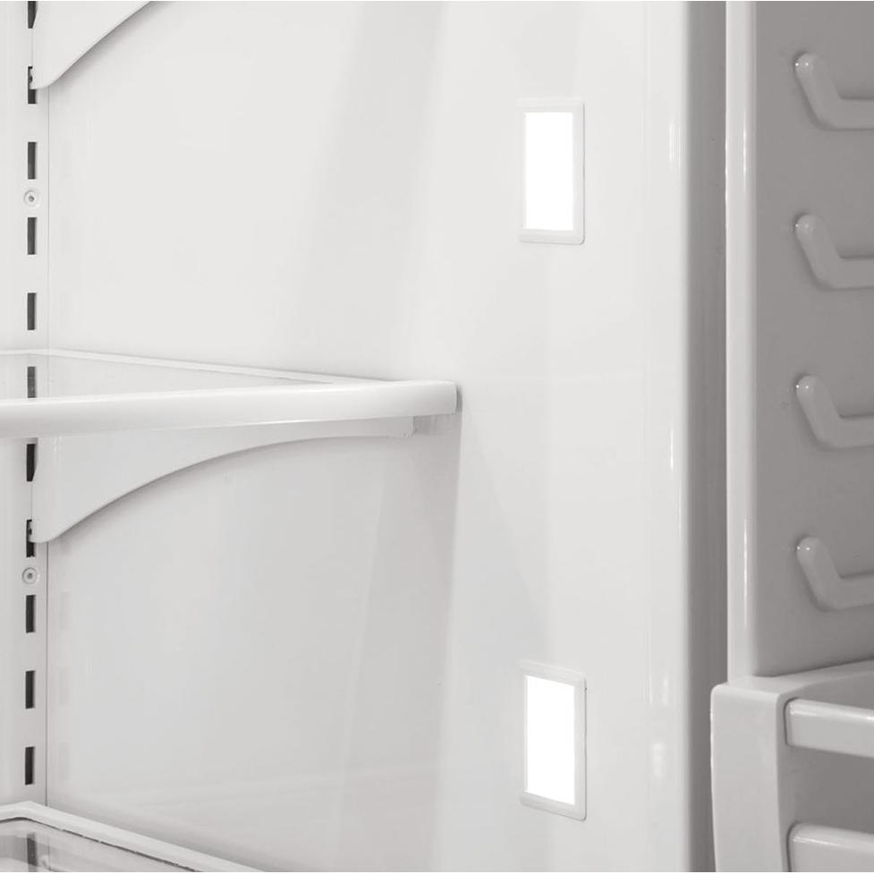Viking 36-inch, 20.4 cu. ft. Built-in Bottom Freezer Refrigerator with Ice Maker VCBB5364LPW IMAGE 4