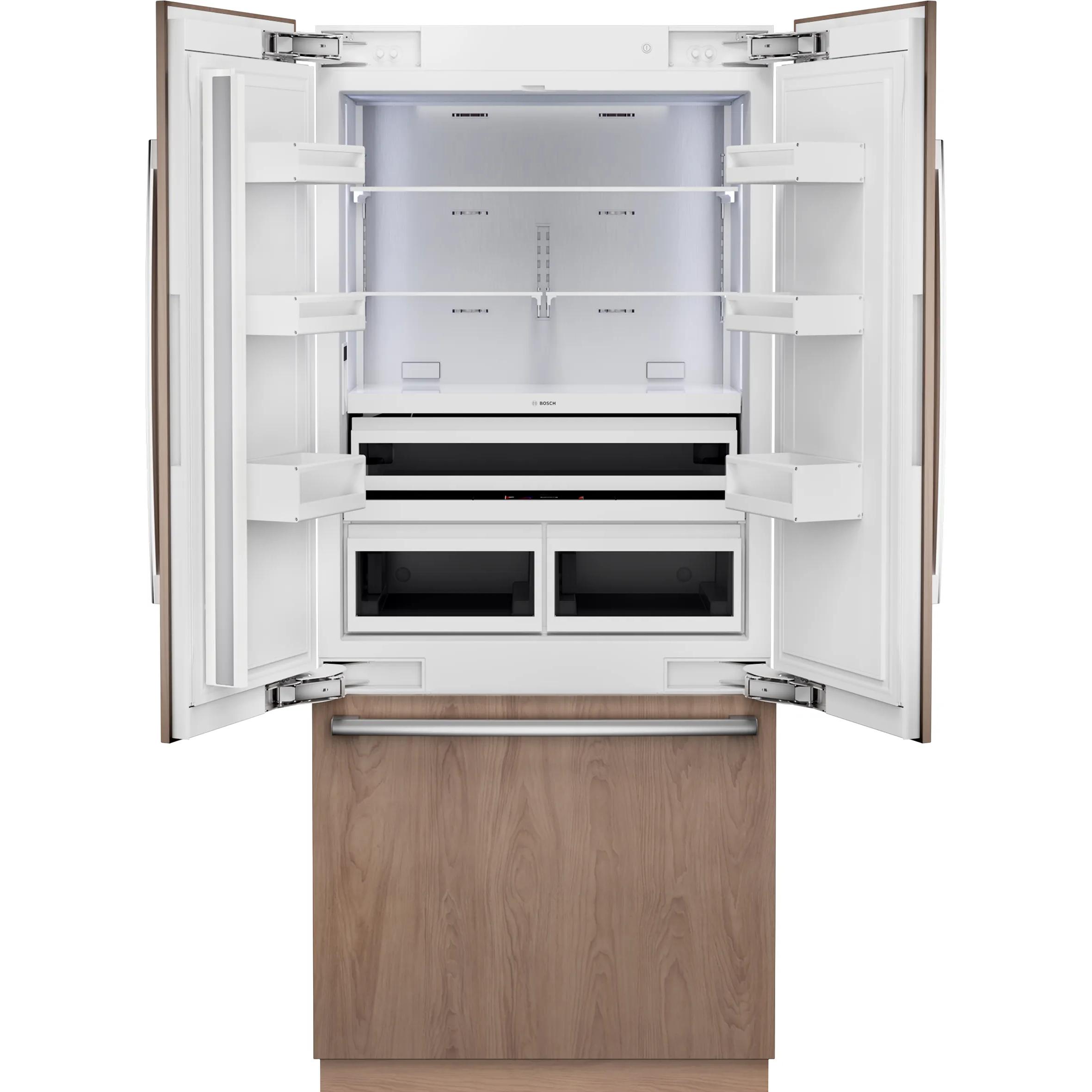Bosch 36-inch, 20.1 cu.ft. Built-in Bottom Freezer with Wi-Fi Connect B36IT100NP IMAGE 2