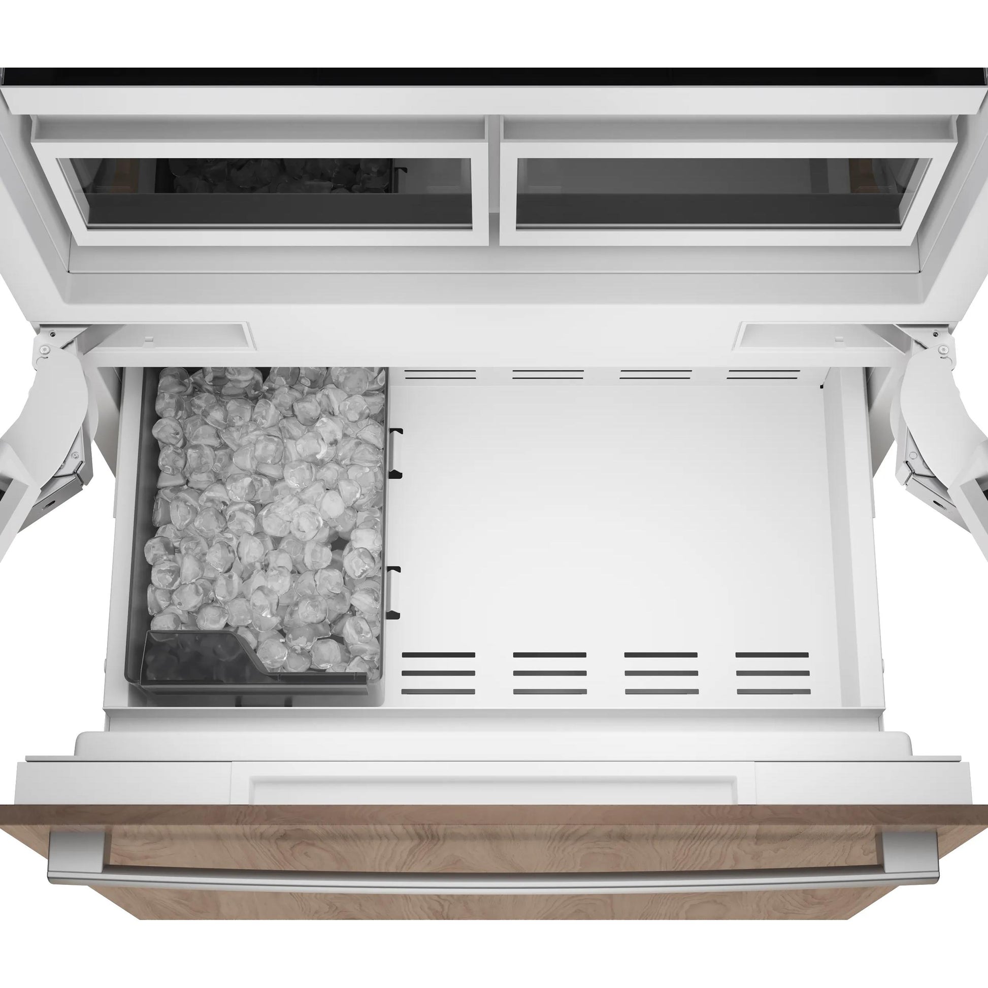 Bosch 36-inch, 20.1 cu.ft. Built-in Bottom Freezer with Wi-Fi Connect B36IT100NP IMAGE 7