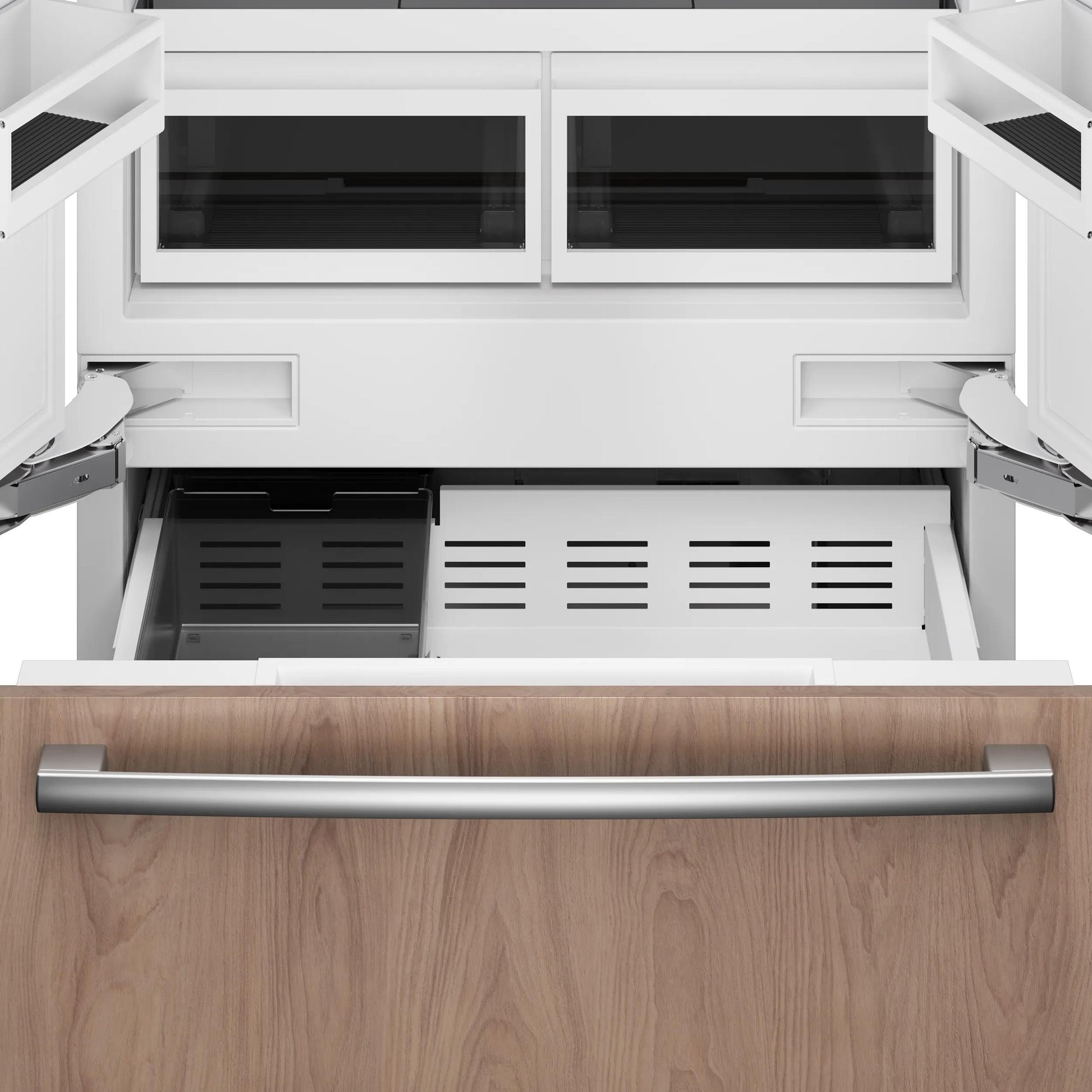 Bosch 36-inch, 20.1 cu.ft. Built-in Bottom Freezer with Wi-Fi Connect B36IT100NP IMAGE 9
