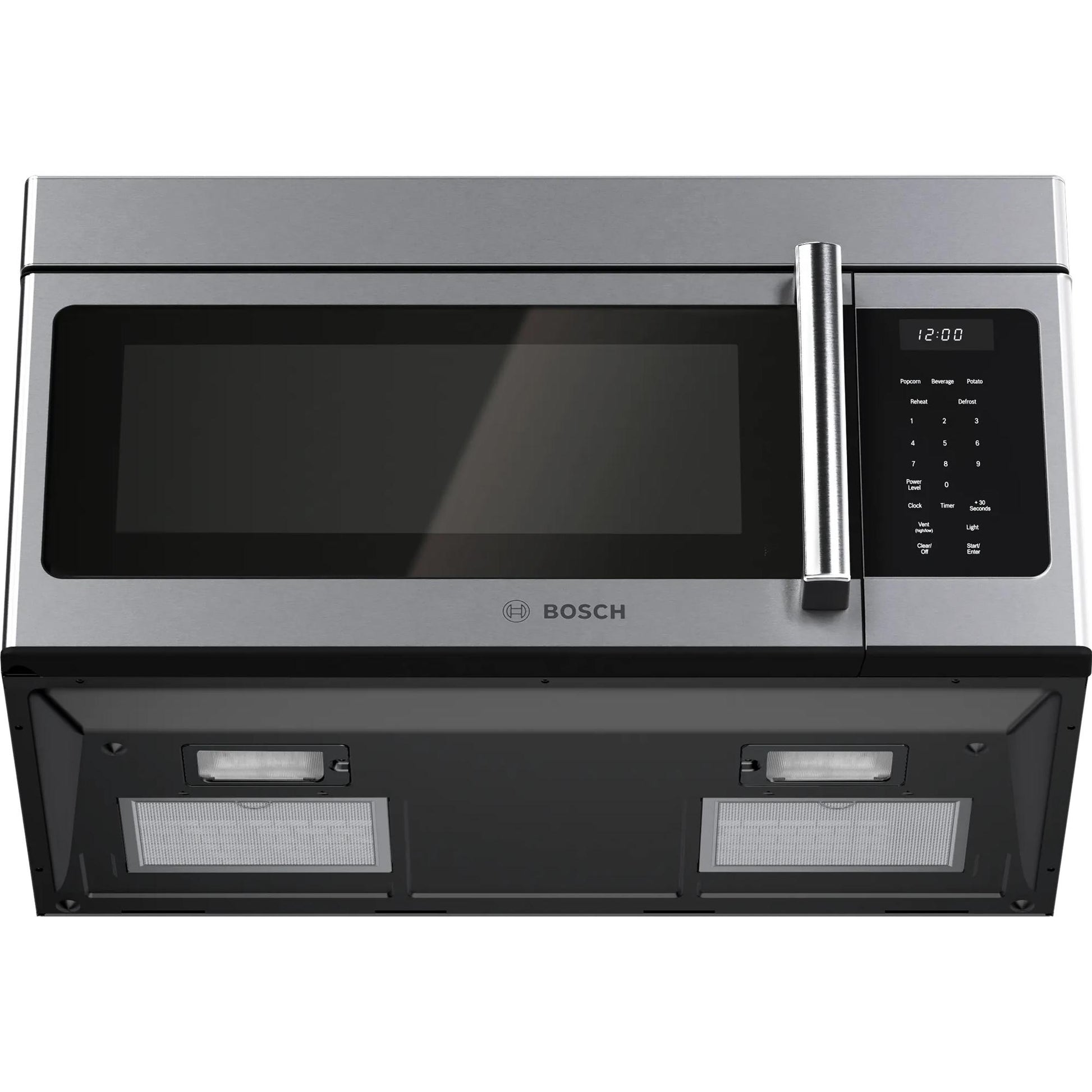 Bosch 30-inch 300 Series Over-The-Range Microwave with Left Side Opening Door HMV3054C IMAGE 4
