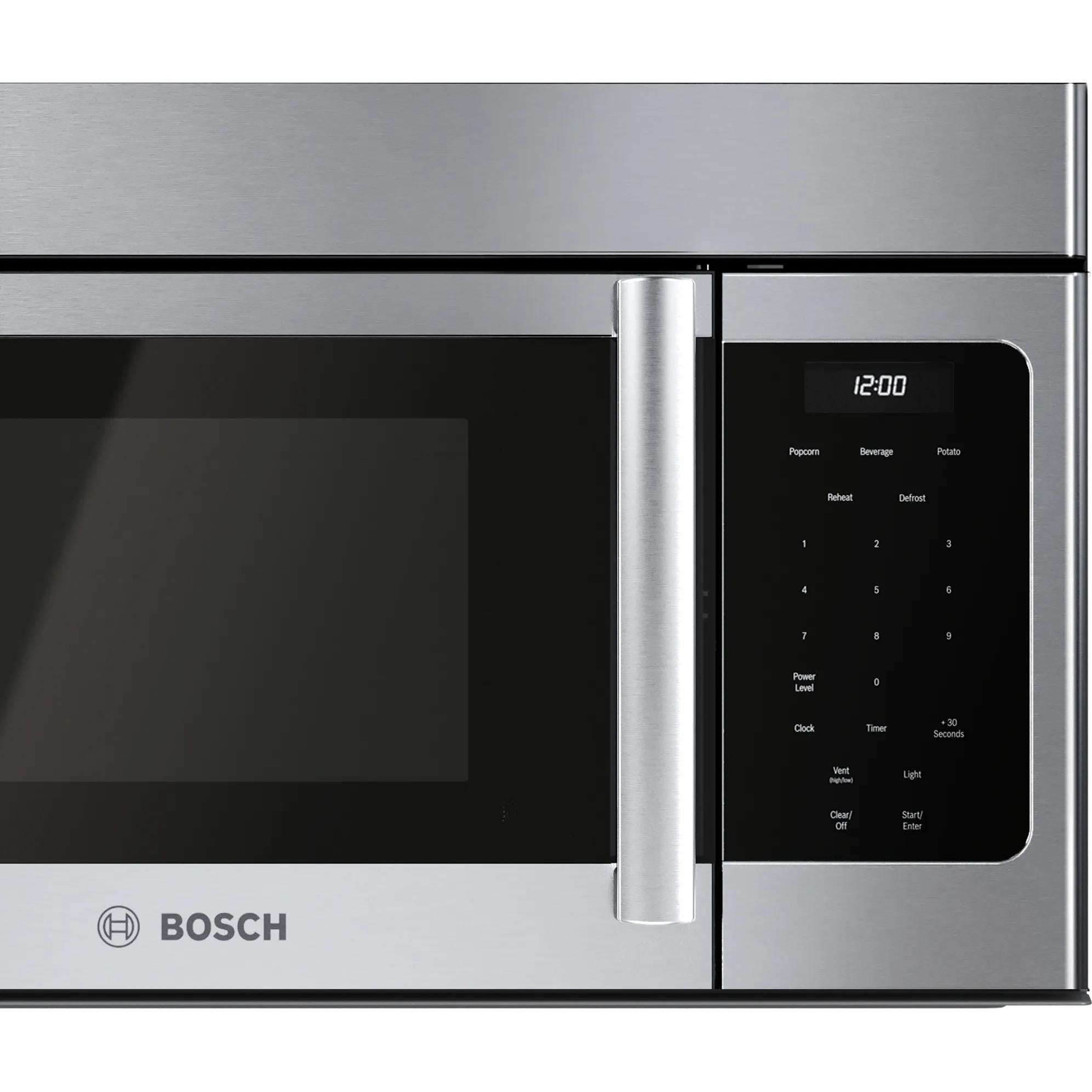 Bosch 30-inch 300 Series Over-The-Range Microwave with Left Side Opening Door HMV3054C IMAGE 7