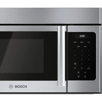Bosch 30-inch 300 Series Over-The-Range Microwave with Left Side Opening Door HMV3054C IMAGE 7