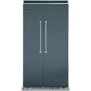 Viking 42-inch, 25.32 cu. ft. Built-in Side-by-Side Refrigerator with Ice Maker VCSB5424SQ IMAGE 1