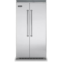 Viking 42-inch, 25.32 cu. ft. Built-in Side-by-Side Refrigerator with Ice Maker VCSB5424SS IMAGE 1