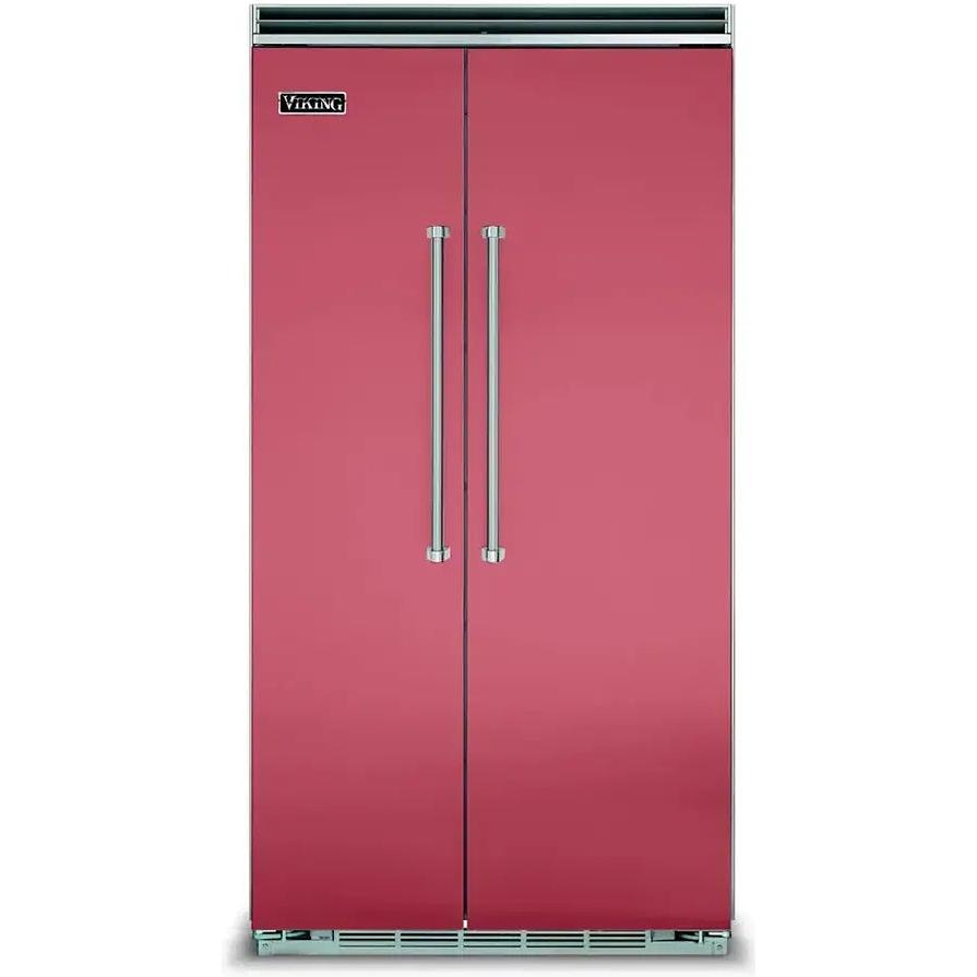 Viking 42-inch, 25.32 cu. ft. Built-in Side-by-Side Refrigerator with Ice Maker VCSB5424VA IMAGE 1