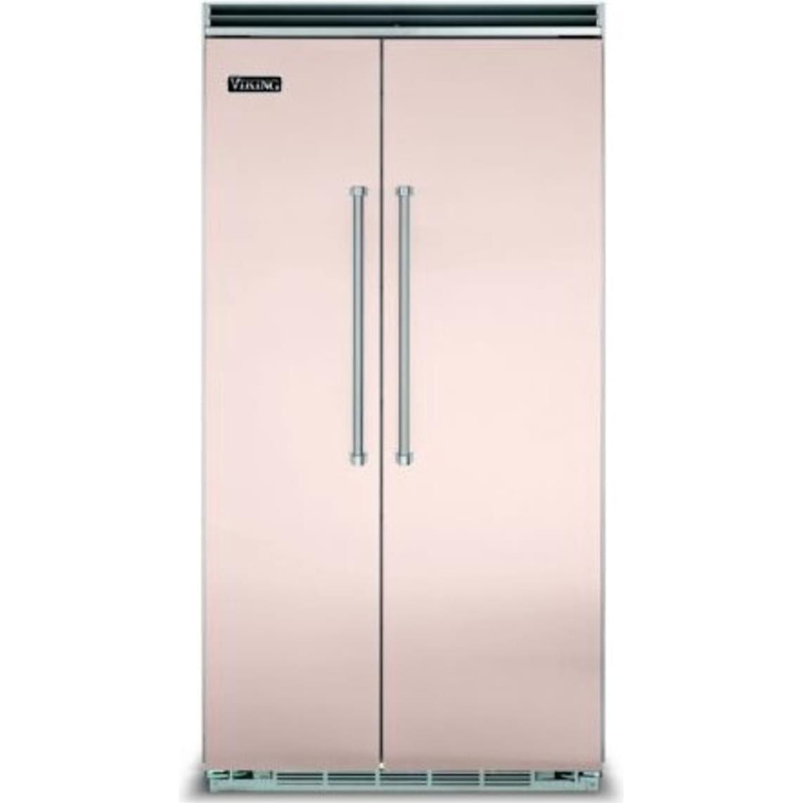 Viking 48-inch, 29.05 cu. ft. Built-in Side-by-Side Refrigerator with Ice Maker VCSB5484BH IMAGE 1