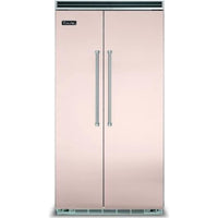 Viking 48-inch, 29.05 cu. ft. Built-in Side-by-Side Refrigerator with Ice Maker VCSB5484BH IMAGE 1