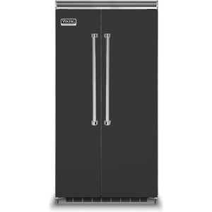Viking 48-inch, 29.05 cu. ft. Built-in Side-by-Side Refrigerator with Ice Maker VCSB5484CS IMAGE 1