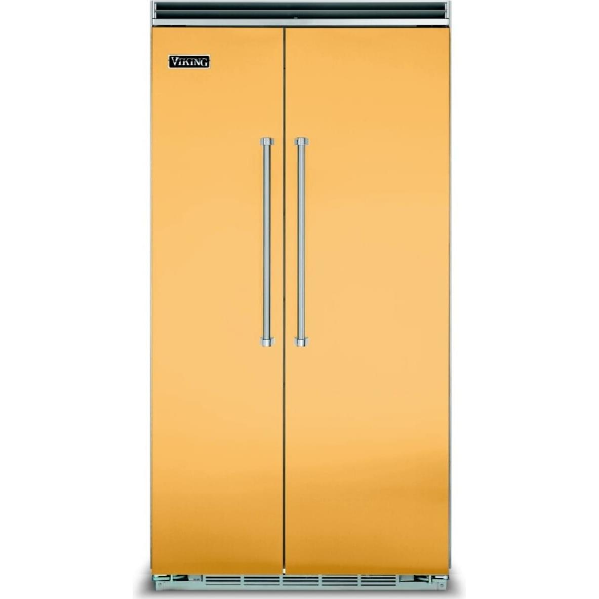 Viking 48-inch, 29.05 cu. ft. Built-in Side-by-Side Refrigerator with Ice Maker VCSB5484DA IMAGE 1