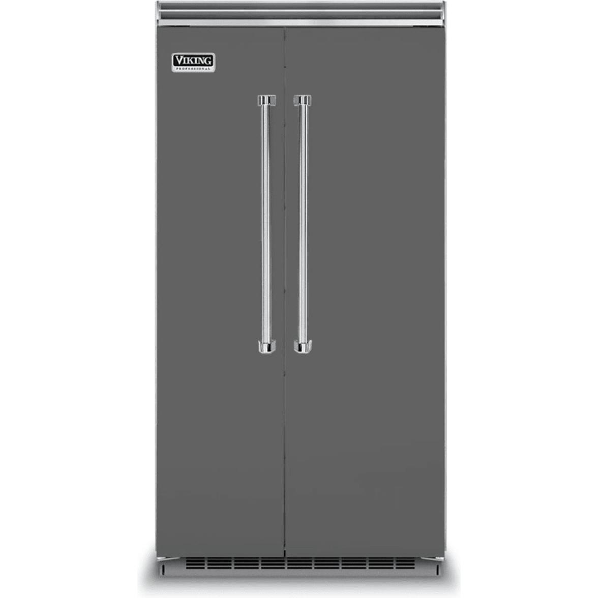Viking 48-inch, 29.05 cu. ft. Built-in Side-by-Side Refrigerator with Ice Maker VCSB5484DG IMAGE 1