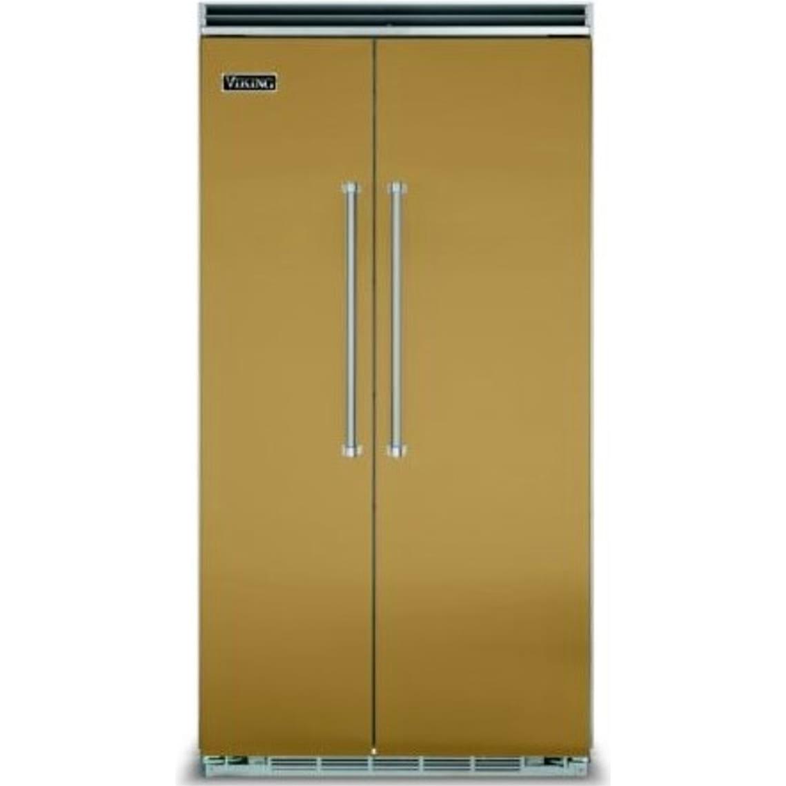 Viking 48-inch, 29.05 cu. ft. Built-in Side-by-Side Refrigerator with Ice Maker VCSB5484GH IMAGE 1