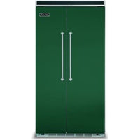 Viking 48-inch, 29.05 cu. ft. Built-in Side-by-Side Refrigerator with Ice Maker VCSB5484IV IMAGE 1
