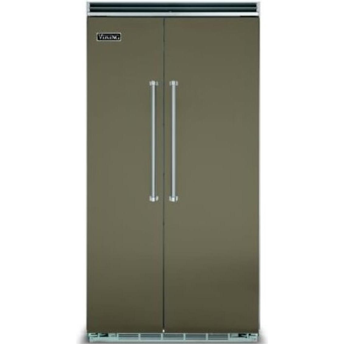 Viking 48-inch, 29.05 cu. ft. Built-in Side-by-Side Refrigerator with Ice Maker VCSB5484MA IMAGE 1