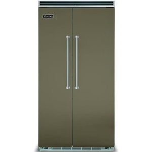 Viking 48-inch, 29.05 cu. ft. Built-in Side-by-Side Refrigerator with Ice Maker VCSB5484MA IMAGE 1
