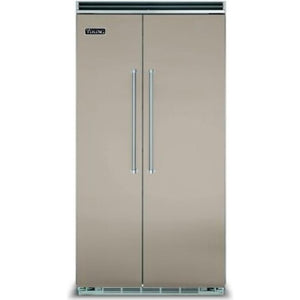 Viking 48-inch, 29.05 cu. ft. Built-in Side-by-Side Refrigerator with Ice Maker VCSB5484NA IMAGE 1