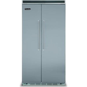 Viking 48-inch, 29.05 cu. ft. Built-in Side-by-Side Refrigerator with Ice Maker VCSB5484NS IMAGE 1