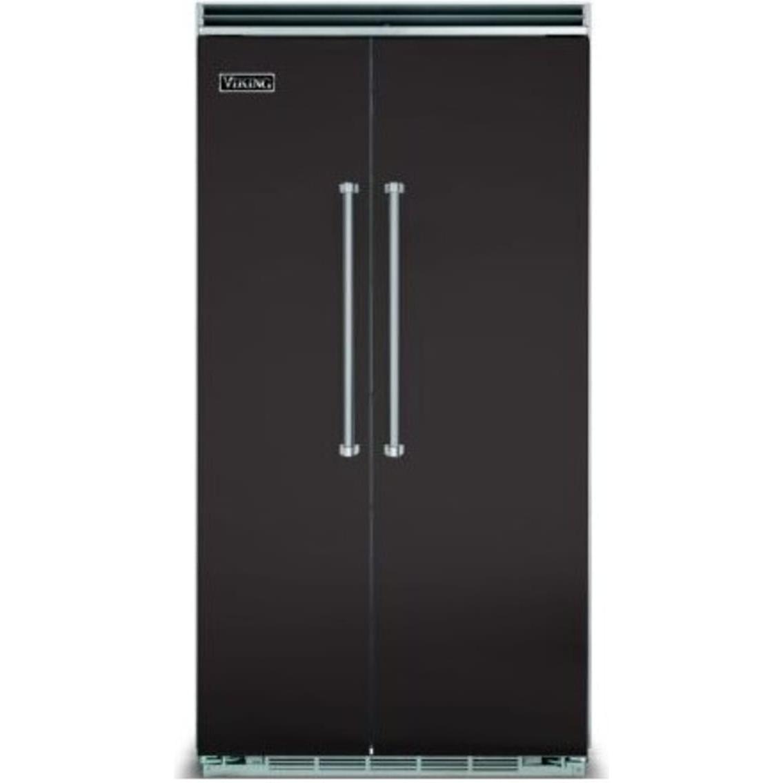 Viking 48-inch, 29.05 cu. ft. Built-in Side-by-Side Refrigerator with Ice Maker VCSB5484ON IMAGE 1