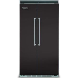 Viking 48-inch, 29.05 cu. ft. Built-in Side-by-Side Refrigerator with Ice Maker VCSB5484ON IMAGE 1