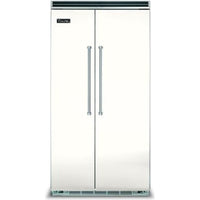 Viking 48-inch, 29.05 cu. ft. Built-in Side-by-Side Refrigerator with Ice Maker VCSB5484PW IMAGE 1