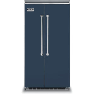 Viking 48-inch, 29.05 cu. ft. Built-in Side-by-Side Refrigerator with Ice Maker VCSB5484SB IMAGE 1