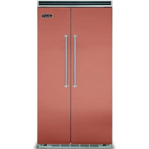 Viking 48-inch, 29.05 cu. ft. Built-in Side-by-Side Refrigerator with Ice Maker VCSB5484SC IMAGE 1