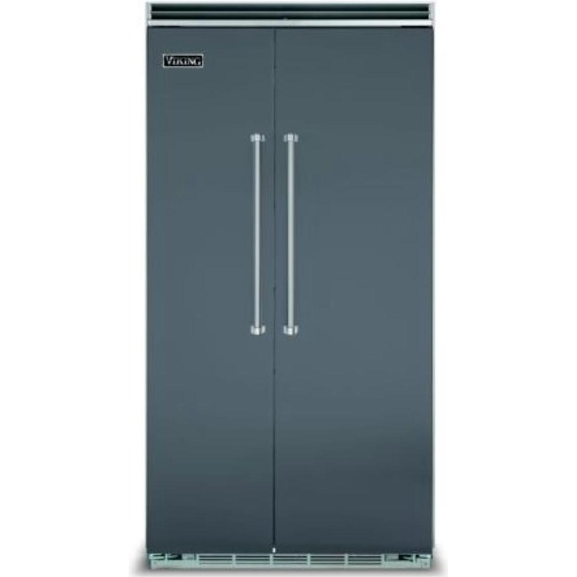 Viking 48-inch, 29.05 cu. ft. Built-in Side-by-Side Refrigerator with Ice Maker VCSB5484SQ IMAGE 1