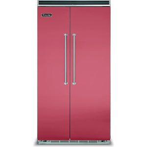 Viking 48-inch, 29.05 cu. ft. Built-in Side-by-Side Refrigerator with Ice Maker VCSB5484VA IMAGE 1