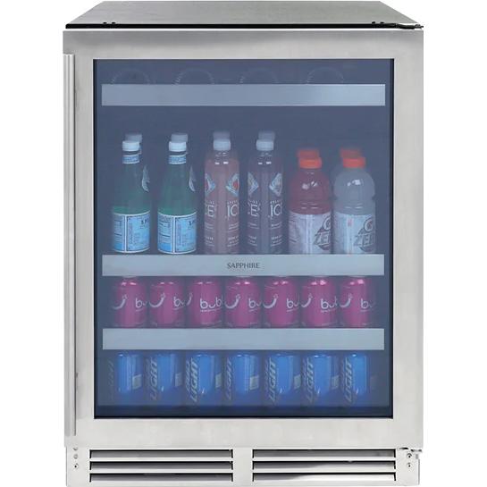 Sapphire 24-inch Indoor/Outdoor Compact Refrigerator SBC243SSPR IMAGE 1
