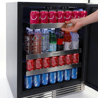 Sapphire 24-inch Indoor/Outdoor Refrigerator SR243SSPRADA IMAGE 4