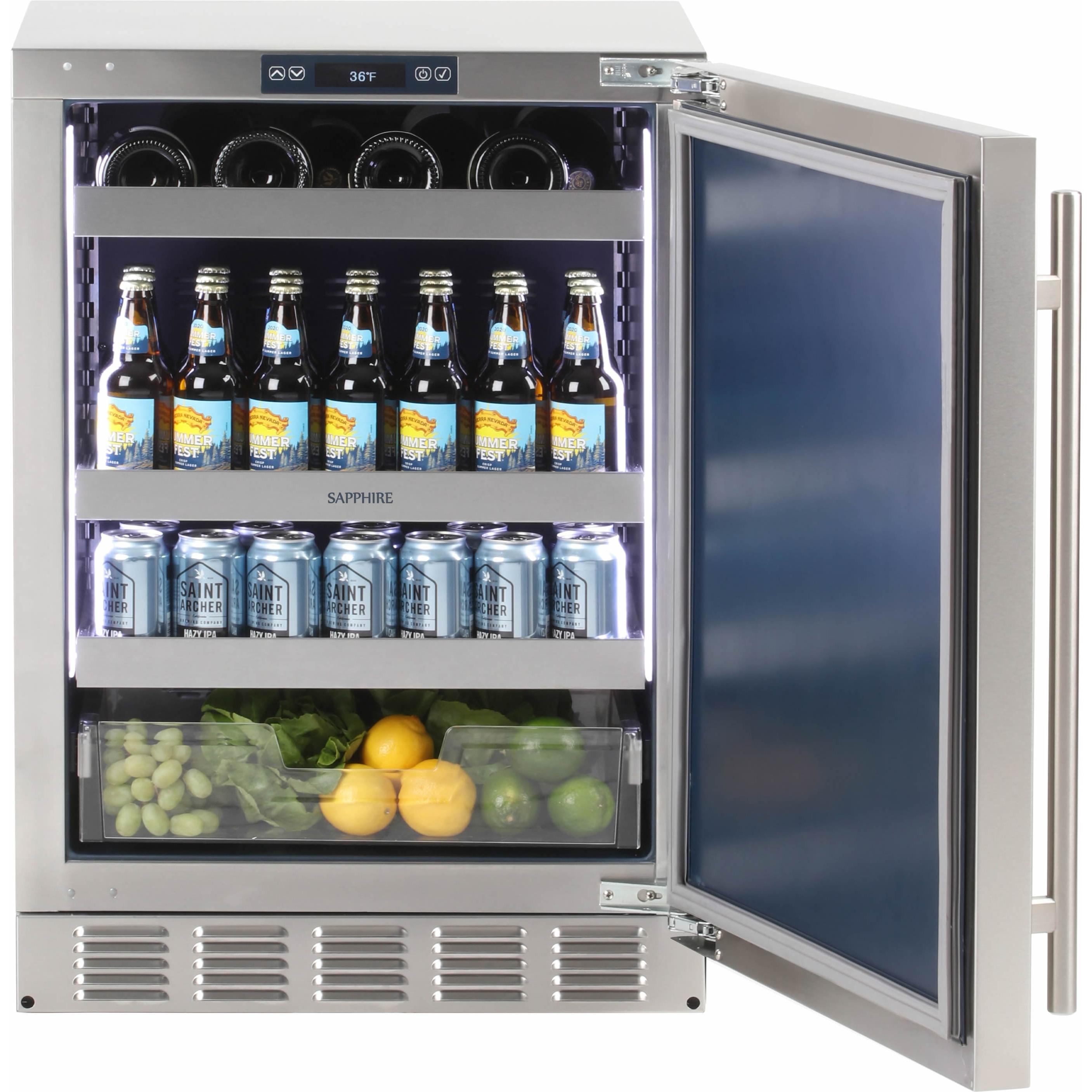 Sapphire 24-inch, 4.7 cu. ft. Compact Refrigerator SR24SSADA IMAGE 2