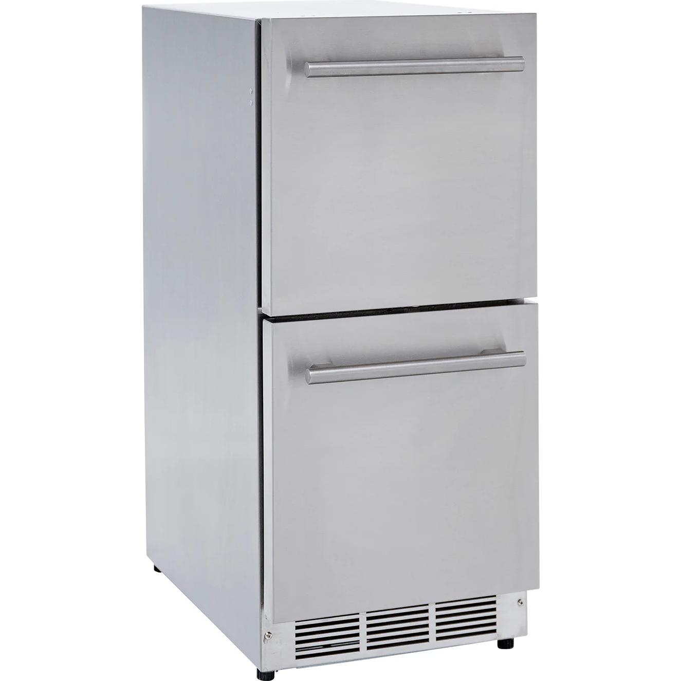 Sapphire 15-inch 2 Drawers Indoor/Outdoor Refrigerator SRD153SSPR IMAGE 1
