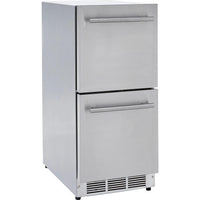 Sapphire 15-inch 2 Drawers Indoor/Outdoor Refrigerator SRD153SSPR IMAGE 1