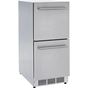 Sapphire 15-inch 2 Drawers Indoor/Outdoor Refrigerator SRD153SSPR IMAGE 1